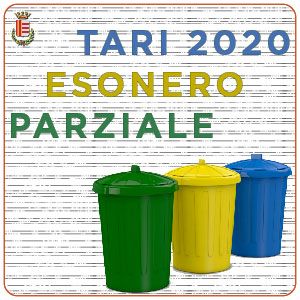 ESONERO PARZIALE TARI 2020