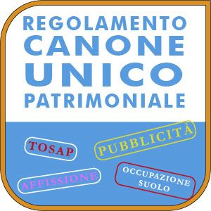 REGOLAMENTO CANONE UNICO PATRIMONIALE